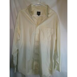 Jos. A. Bank Button Down Dress Shirt‎ Traveler's Collection Long Sleeve L